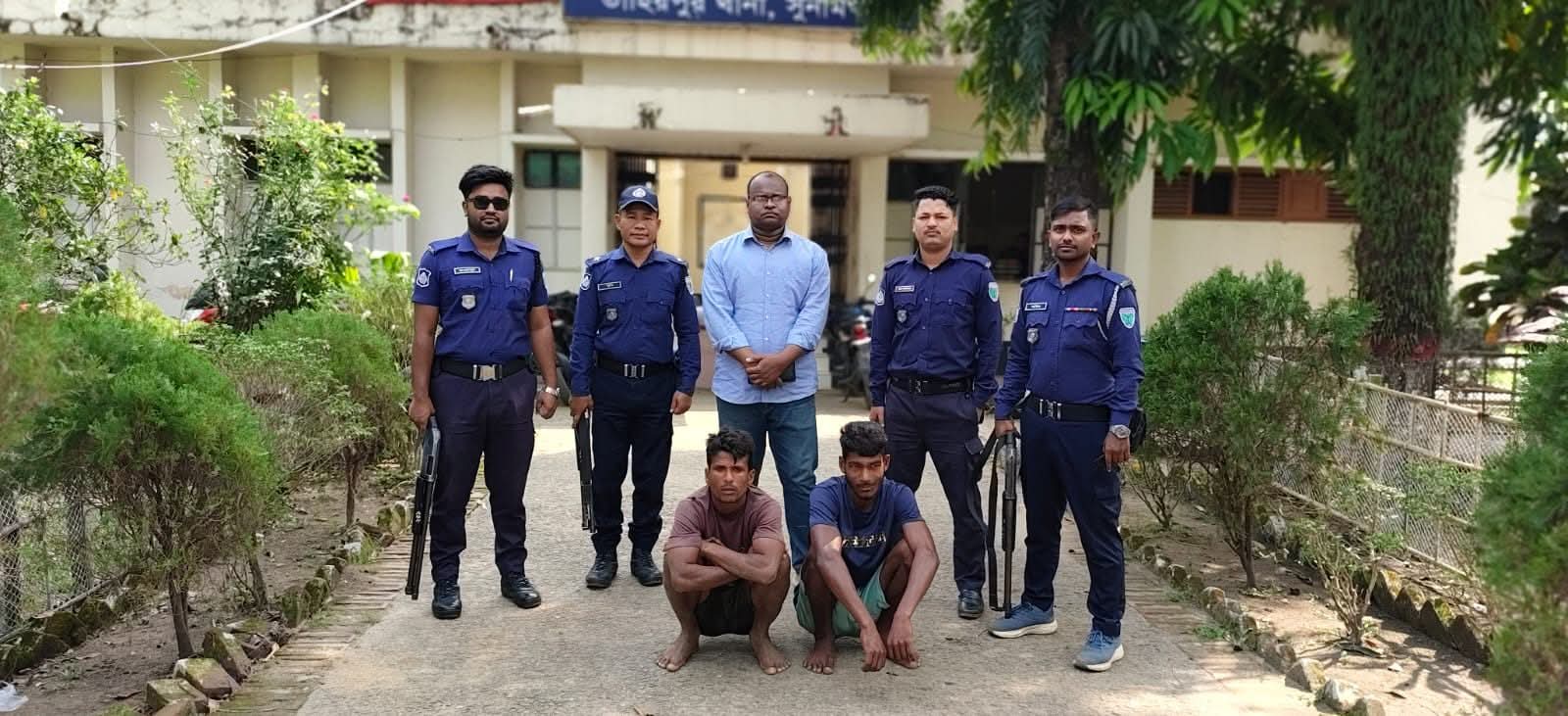 জাদুকাটা নদীতে অবৈধ বালু উত্তোলনবিরোধী অভিযান: ৪ জনের দণ্ড